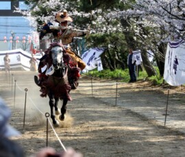 三柱神社流鏑馬